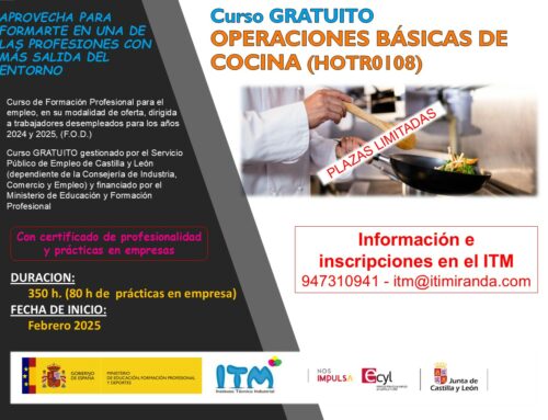 OPERACIONES BÁSICAS DE COCINA (HOTR0108) – 2025